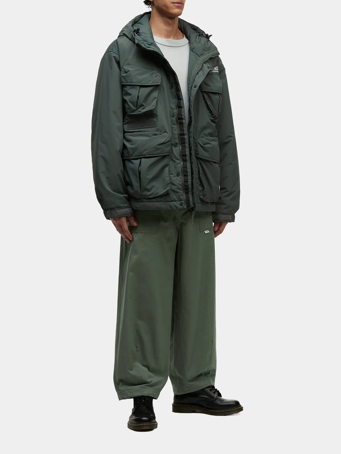 Alpha Industries UNFRM pantaloni ripstop masliniu
