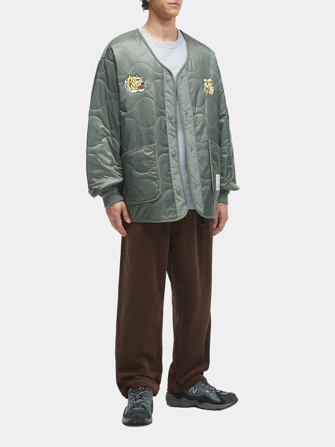 Alpha Industries UNFRM Tiger Liner geaca olive matlasata