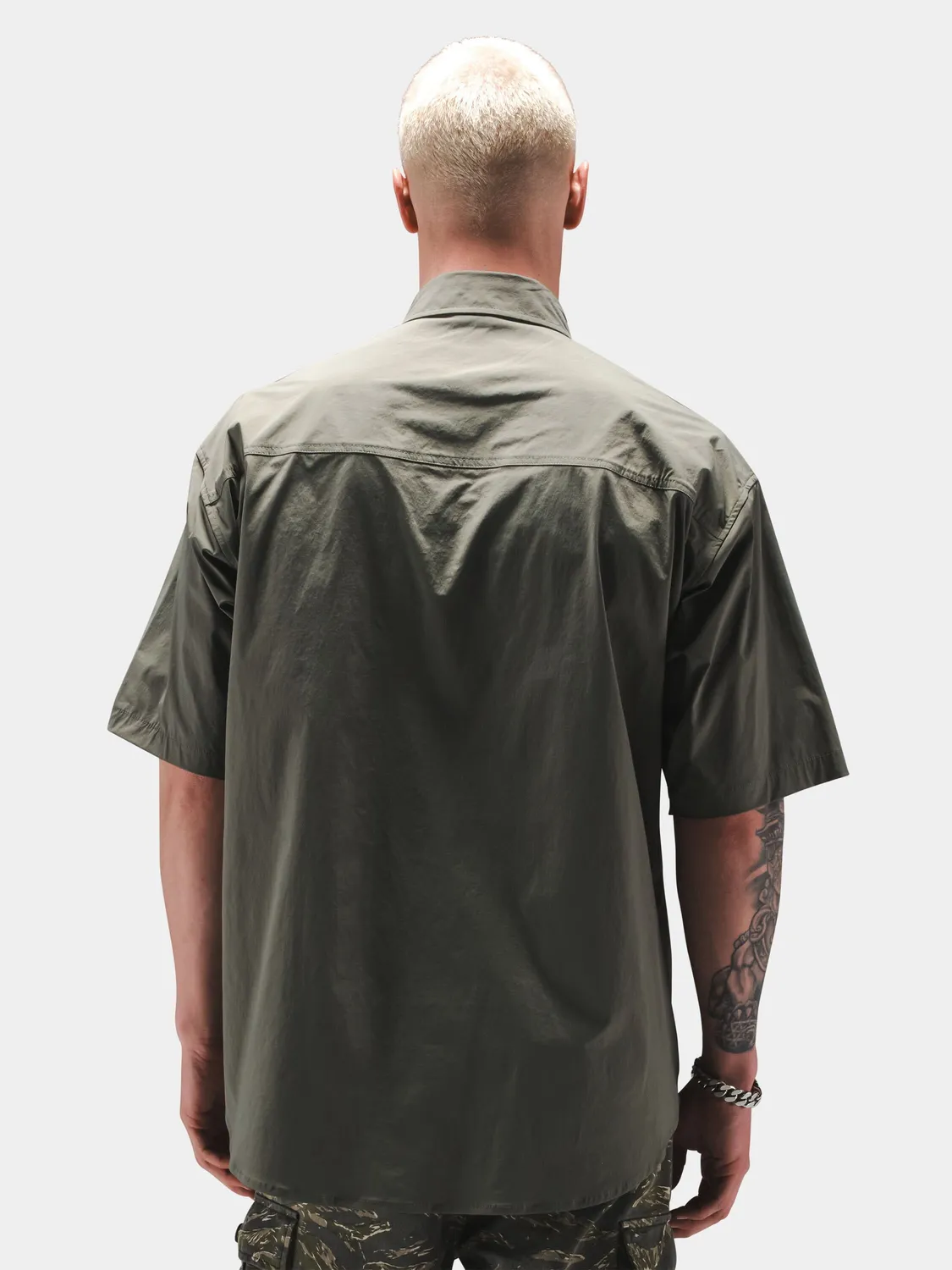 Alpha Industries CWU 27/P camasa barbati gri field