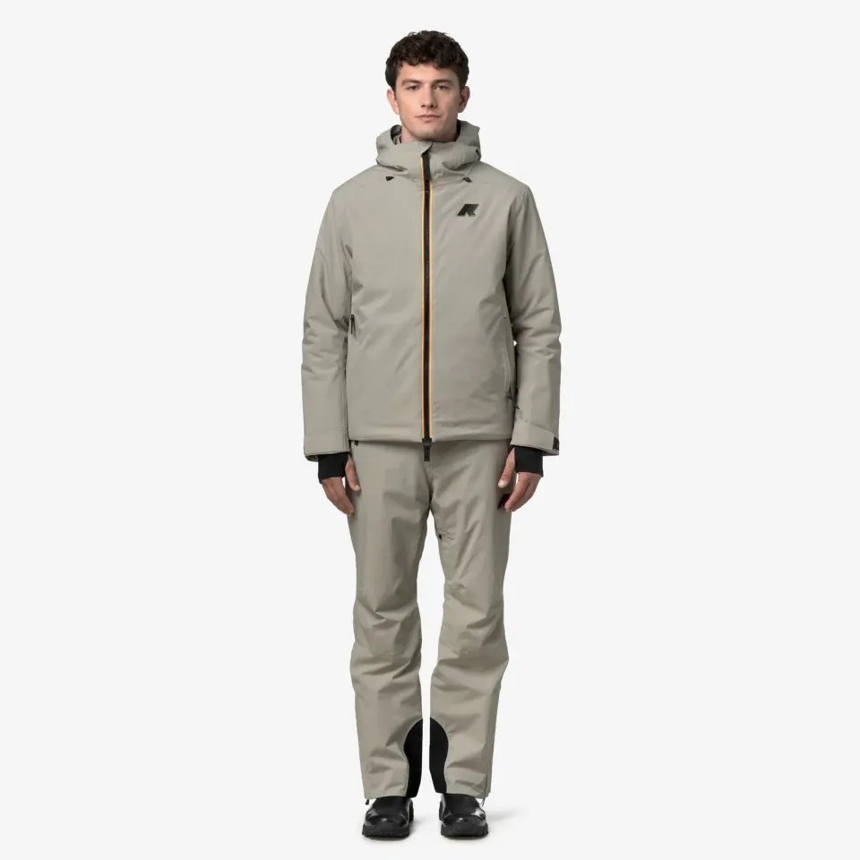K-Way Queyras 2L Twill pantaloni sport barbati verzi