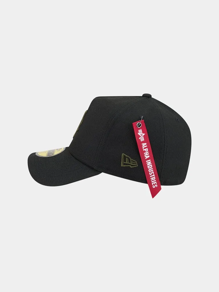Alpha Industries Mets 59FORTY șapcă neagră fitted