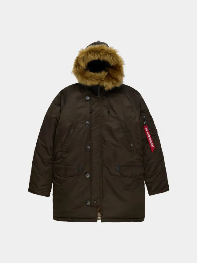 Alpha Industries N-3B Camo parka Hickory Realtree ger extrem