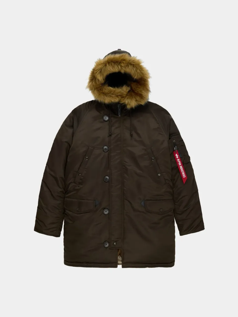 Alpha Industries N-3B Camo parka Hickory Realtree ger extrem