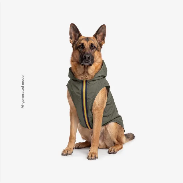 K-Way Buddy Le Vrai 4.0 haina caini verde impermeabila