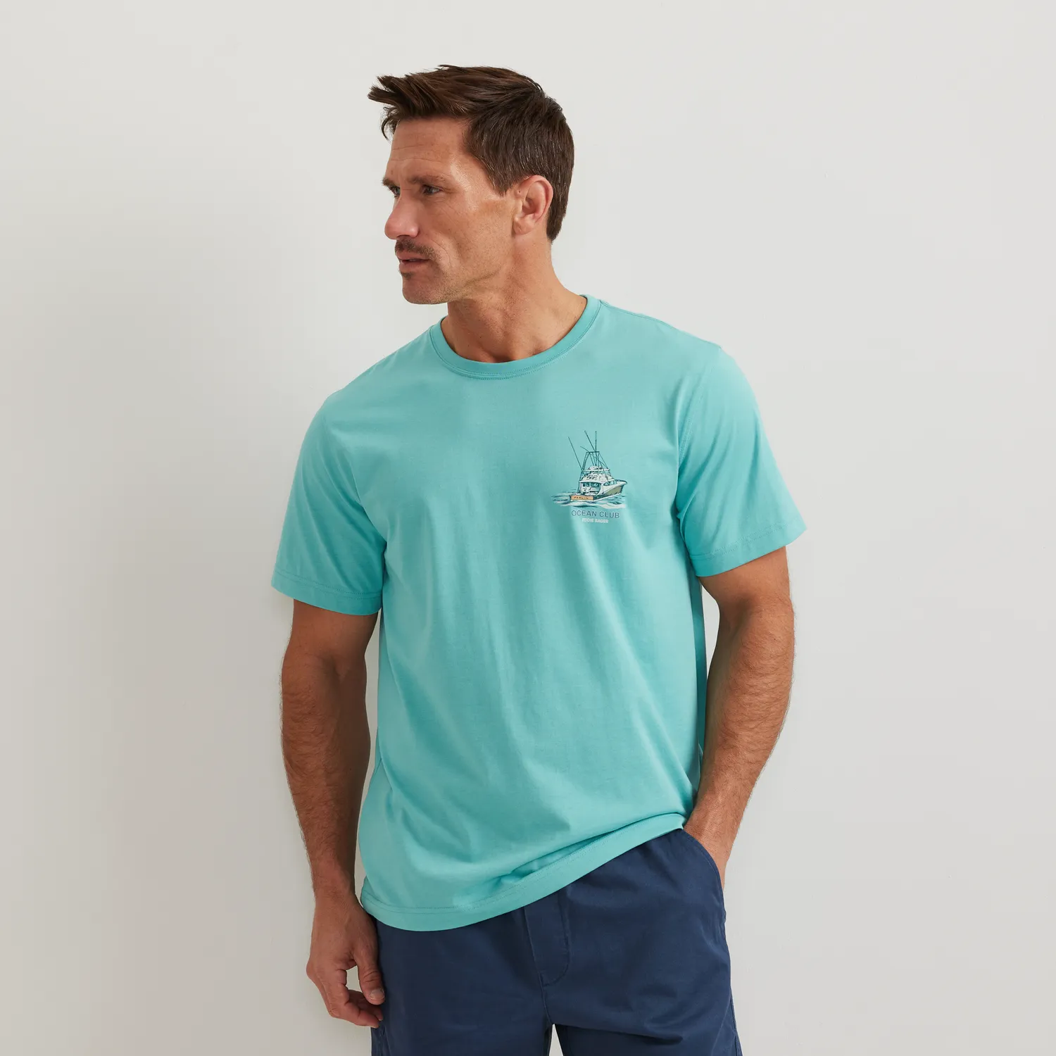Eddie Bauer EB Ocean Club tricou Surf relaxat