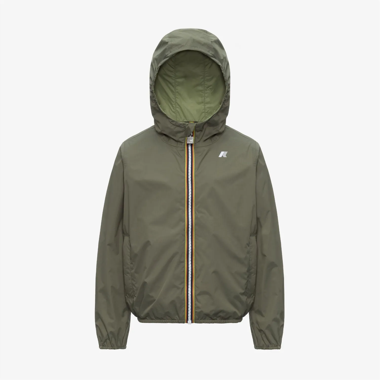 K-Way Jake Plus.2 Double geaca copii verde reversibila