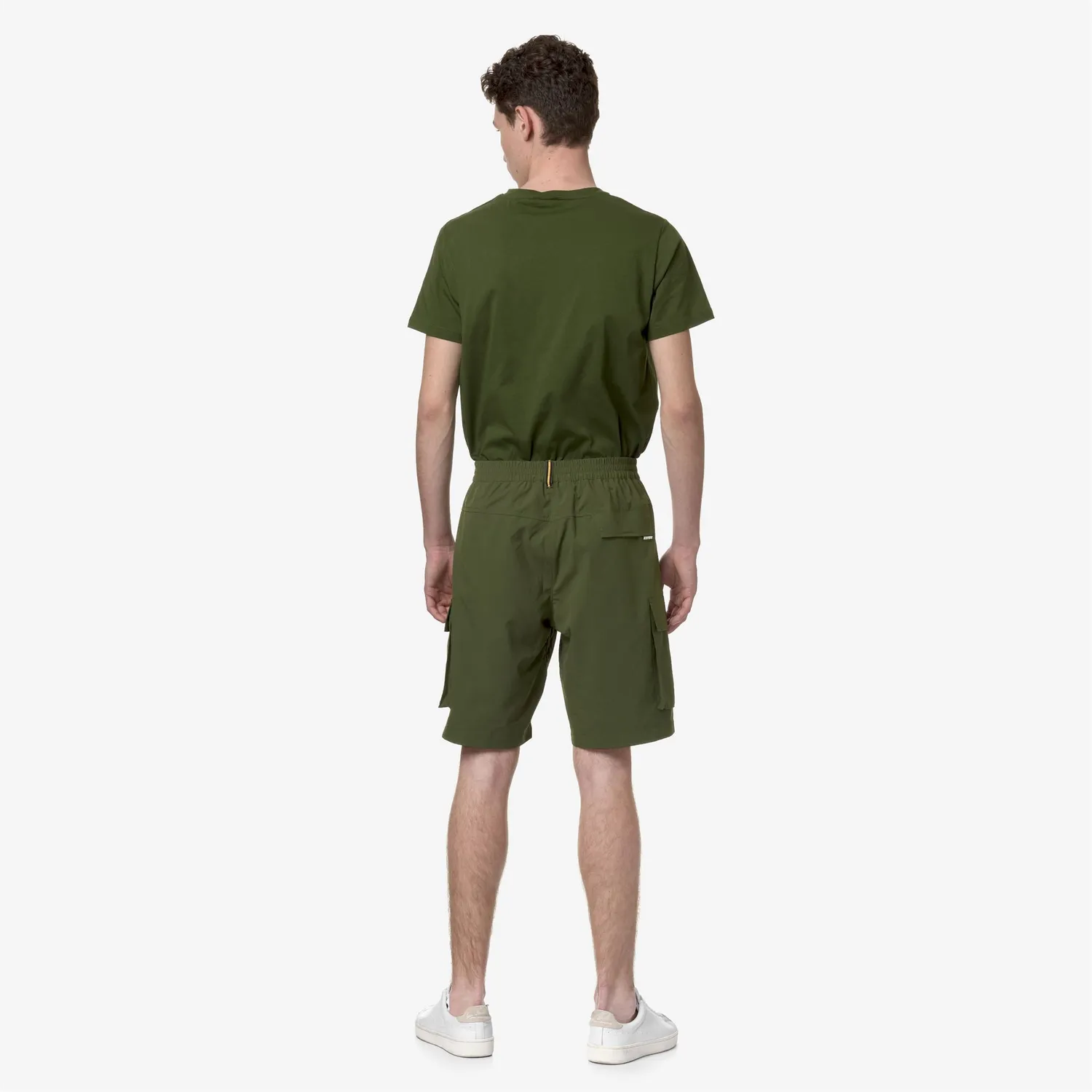 K-Way Bastyel K8132BW pantaloni scurti verzi cargo