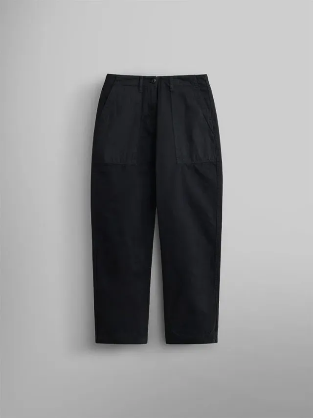 Alpha Industries Fatigue Mod pantaloni damă negri bumbac
