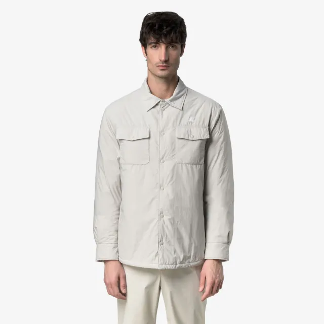 K-Way Umbert Plain Warm geaca barbati bej deschis calduroasa