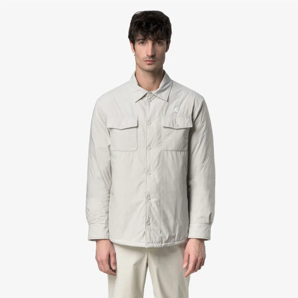 K-Way Umbert Plain Warm geaca barbati bej deschis calduroasa