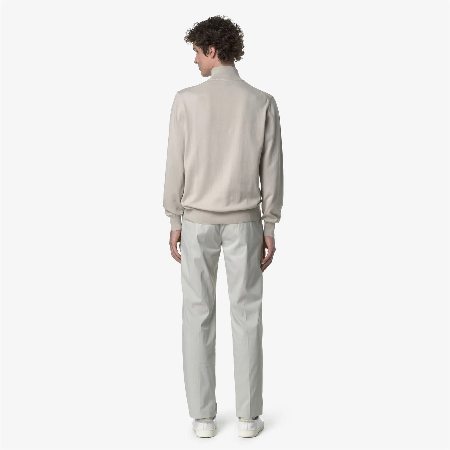 K-Way Ralph Twill Tech pantaloni chino bej stretch