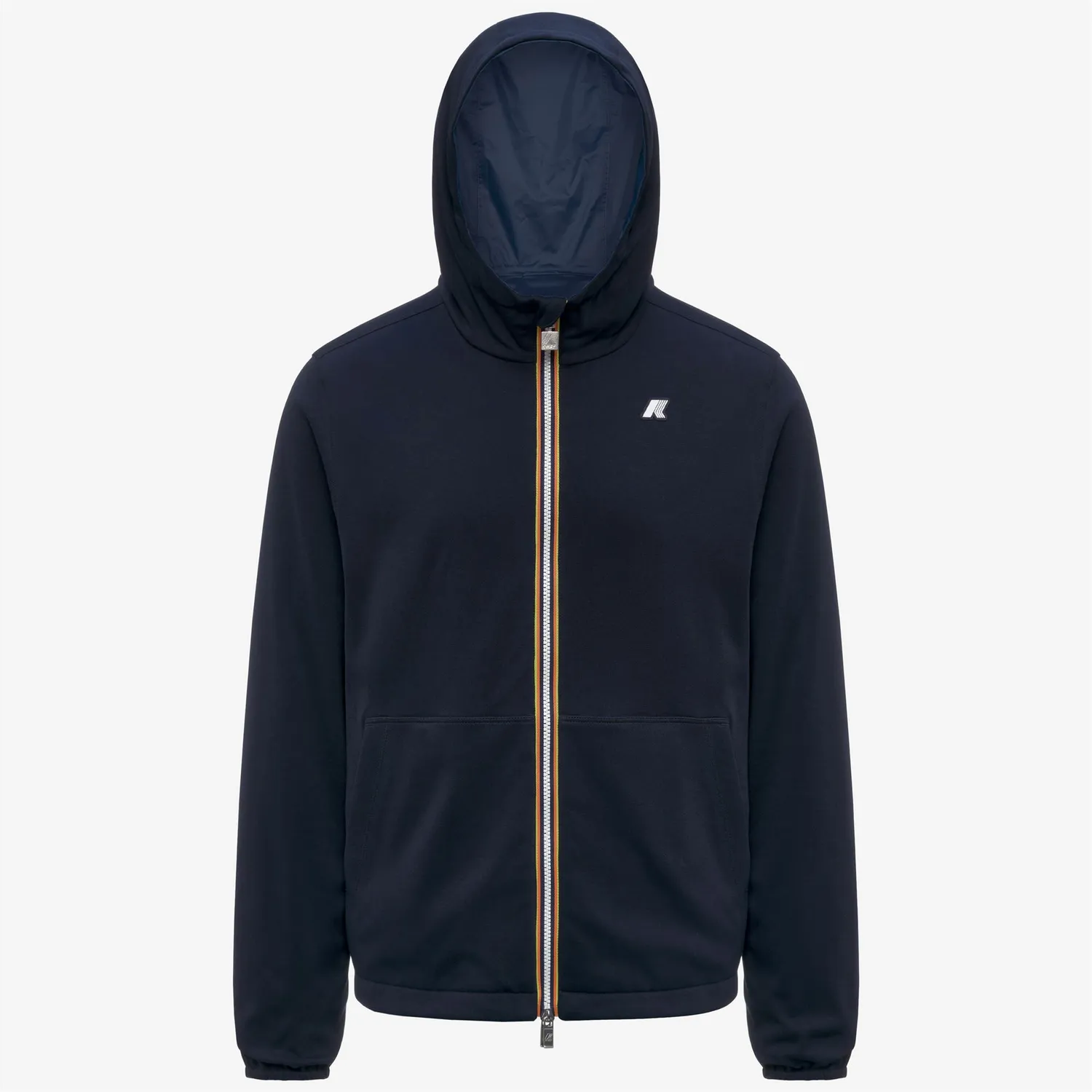 K-Way Jake Double Interlock geacă reversibilă albastră