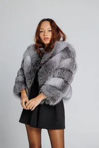 Mareus Grey Frost 349 haină vulpe vestă