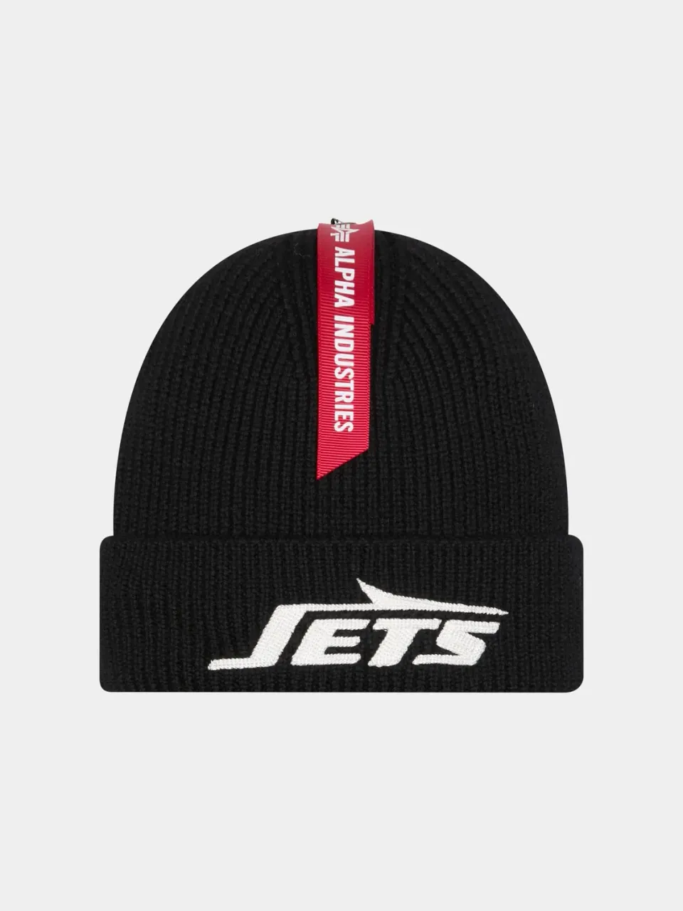 Alpha Industries Jets New Era caciula neagra lana merinos