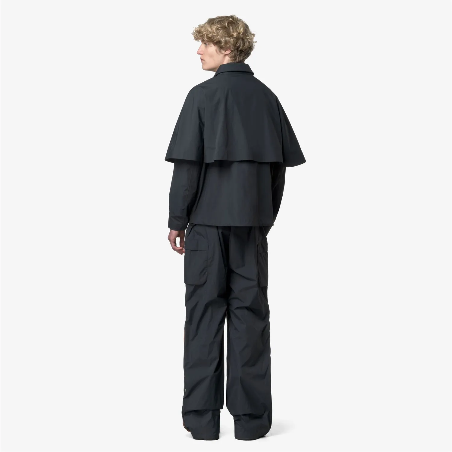 K-Way Claf 4.0 Wool geacă scurtă albastră impermeabilă