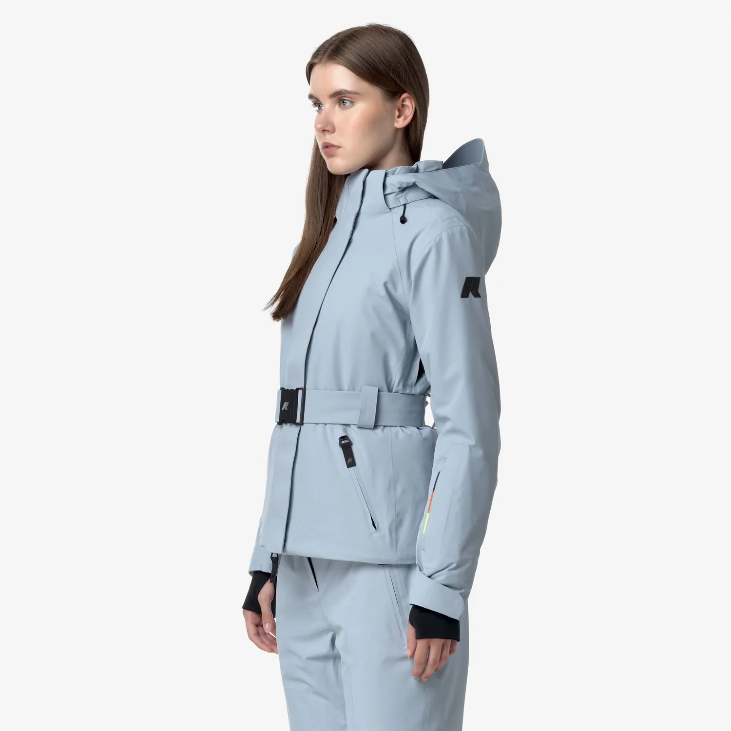K-Way Chevril Microtwill 2L geaca schi dama albastru