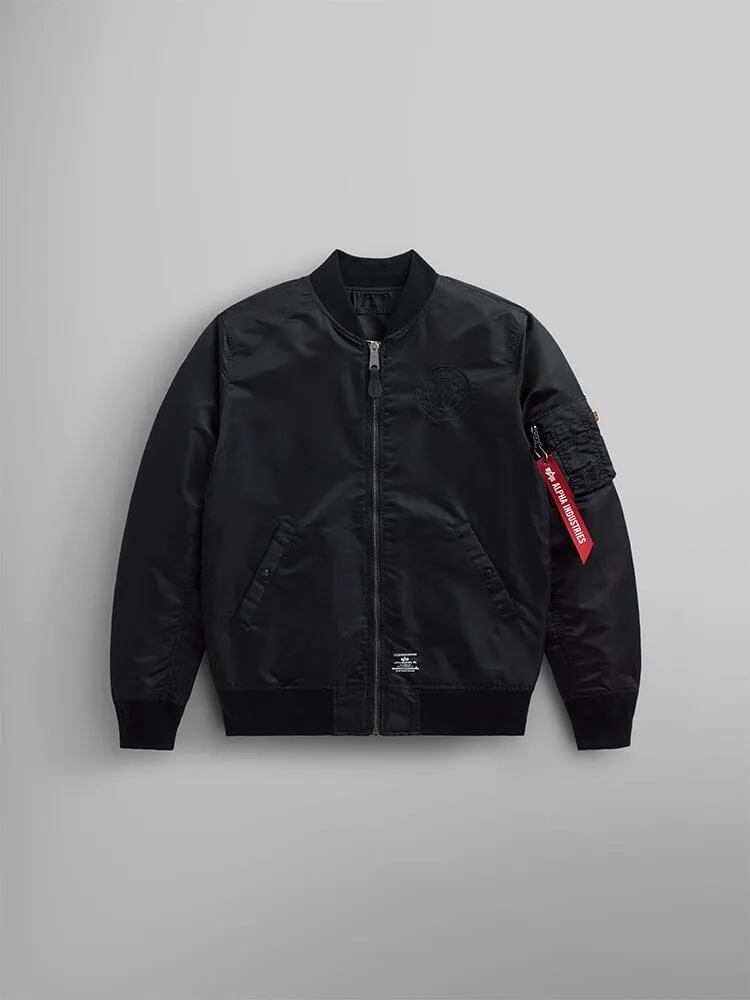 Alpha Industries L-2B Bloodchit geacă bomber neagră nailon