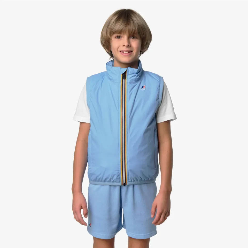 K-Way Le Vrai Rouland vestă copii Blue Cielo