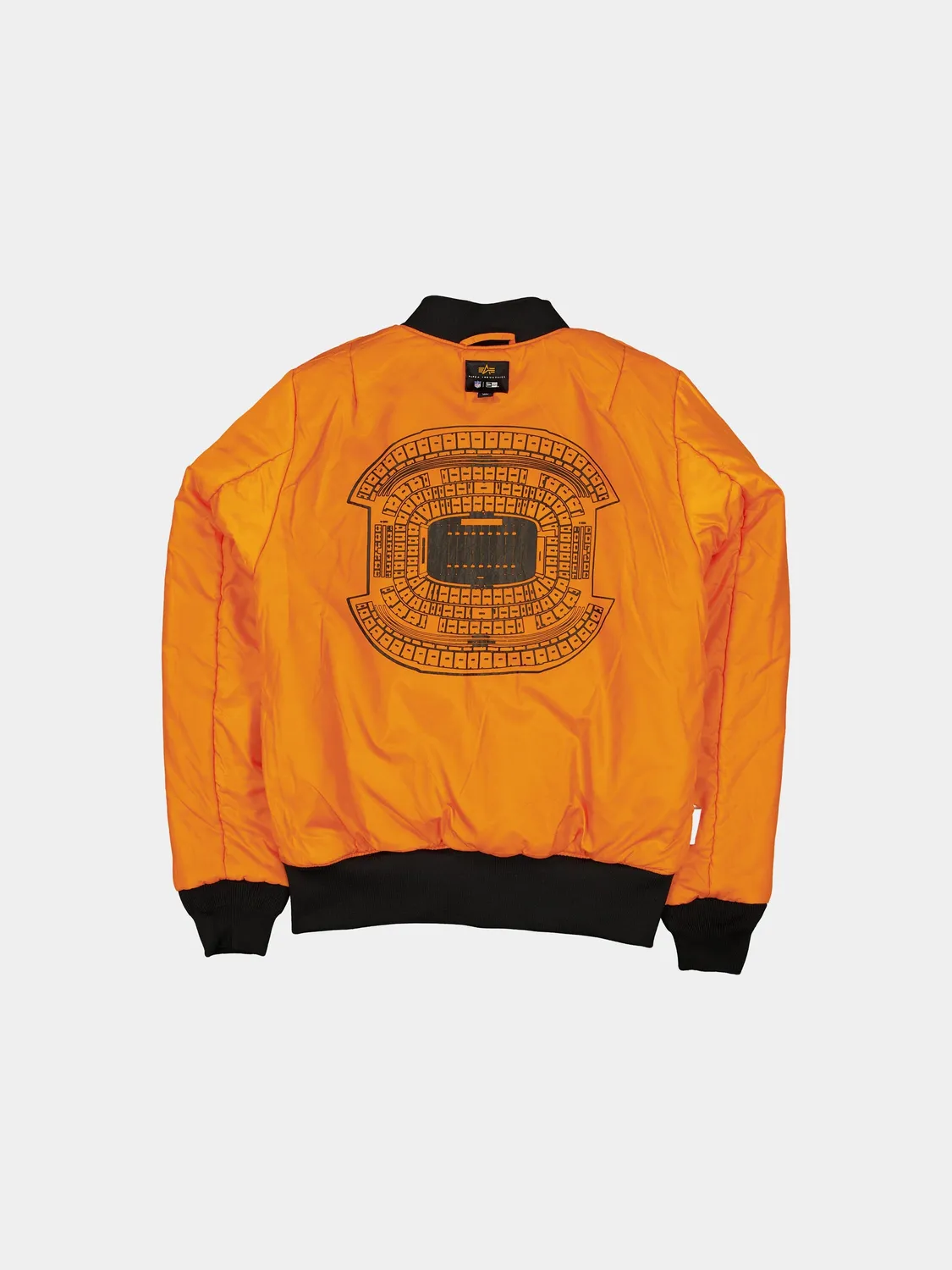 Alpha Industries MA-1 bomber negru camuflaj reversibil