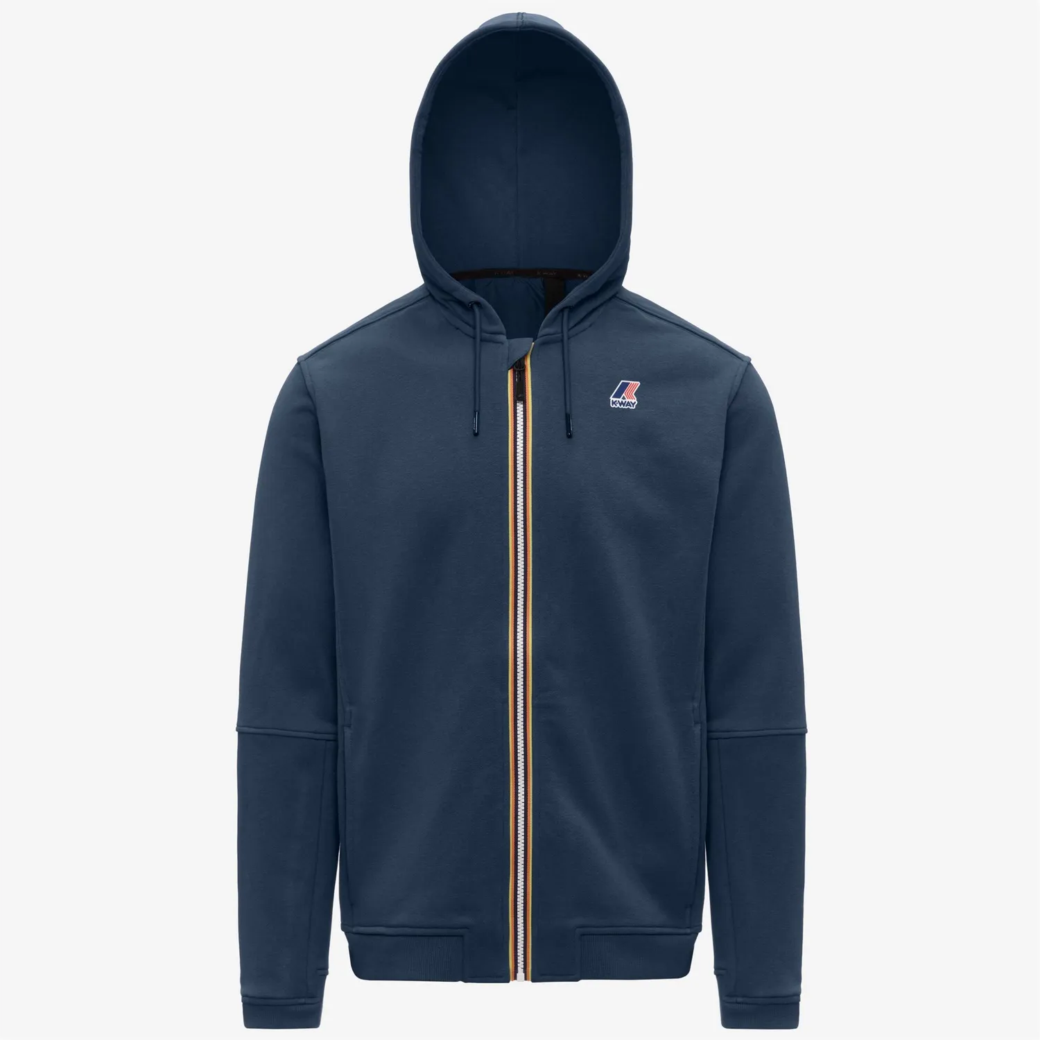 K-Way Prosper Poly Cotton hanorac unisex Blue Insignia gros