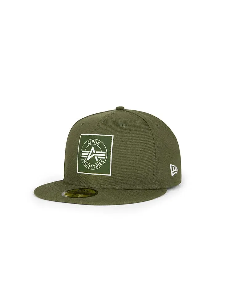 Alpha Industries X New Era 59Fifty sapca maslinie