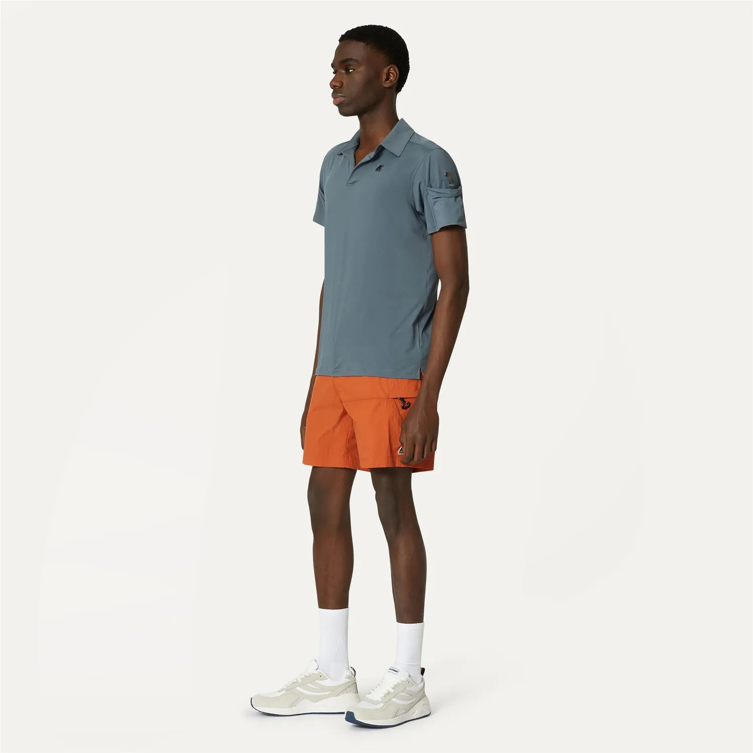K-Way Taprinne K81267W bermude barbati Orange Copper cargo