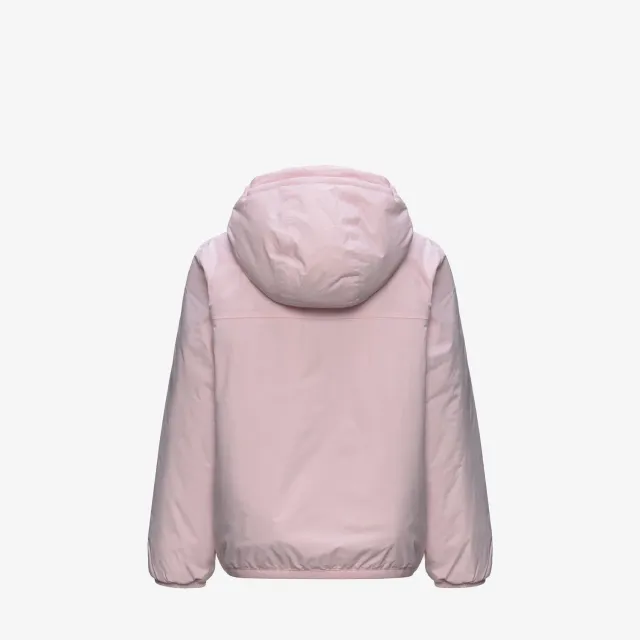Le Vrai Claude Orsetto geaca copii pink sallow impermeabila