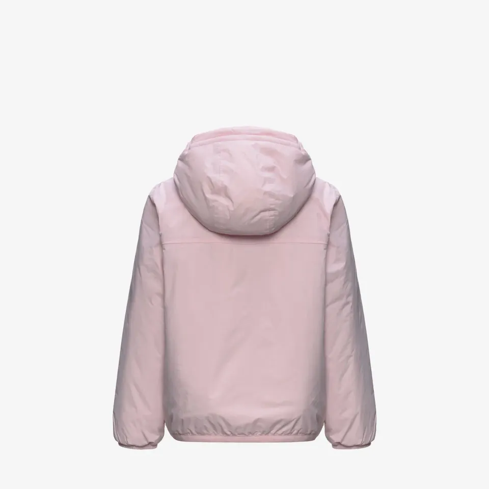 Le Vrai Claude Orsetto geaca copii pink sallow impermeabila