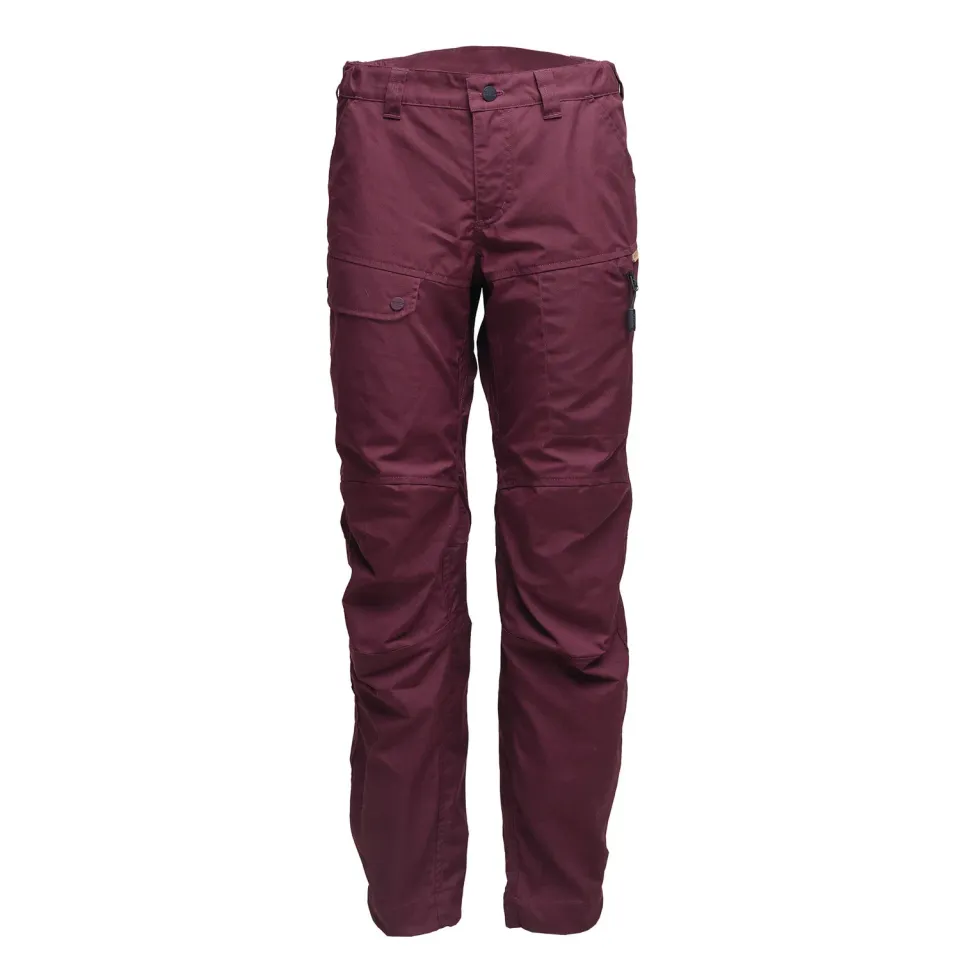 Sasta Taival W pantaloni trekking Dark Plum elastici