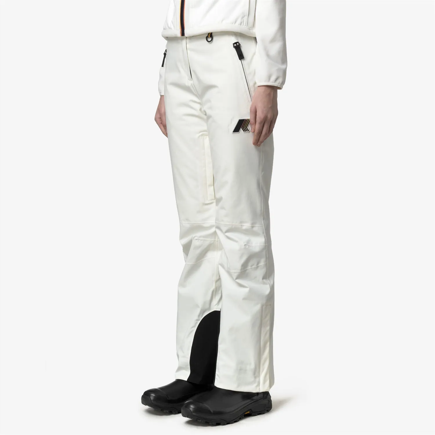 K-Way Lura pantaloni schi dama albi impermeabili