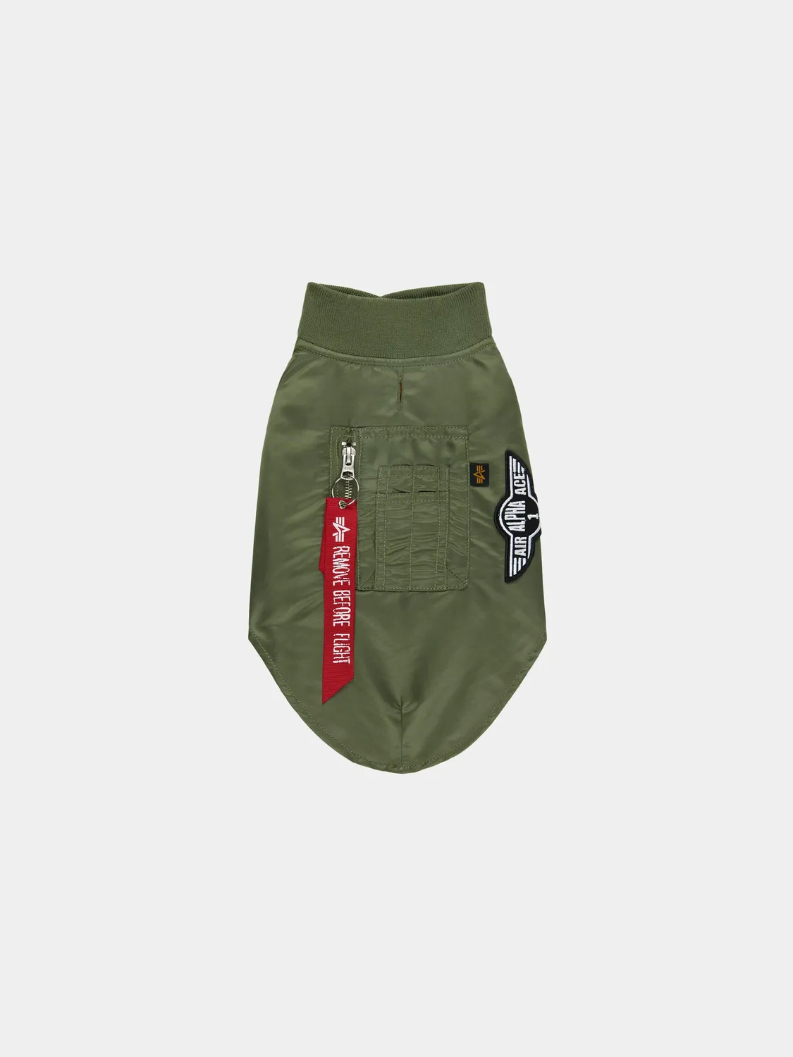Alpha MA-1 Nylon geaca caini sage rezistenta apa