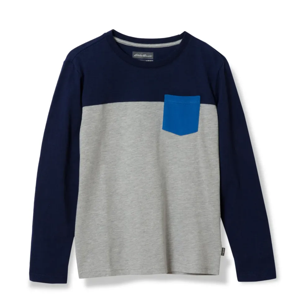 Eddie Bauer Territory tricou baieti bleumarin bumbac