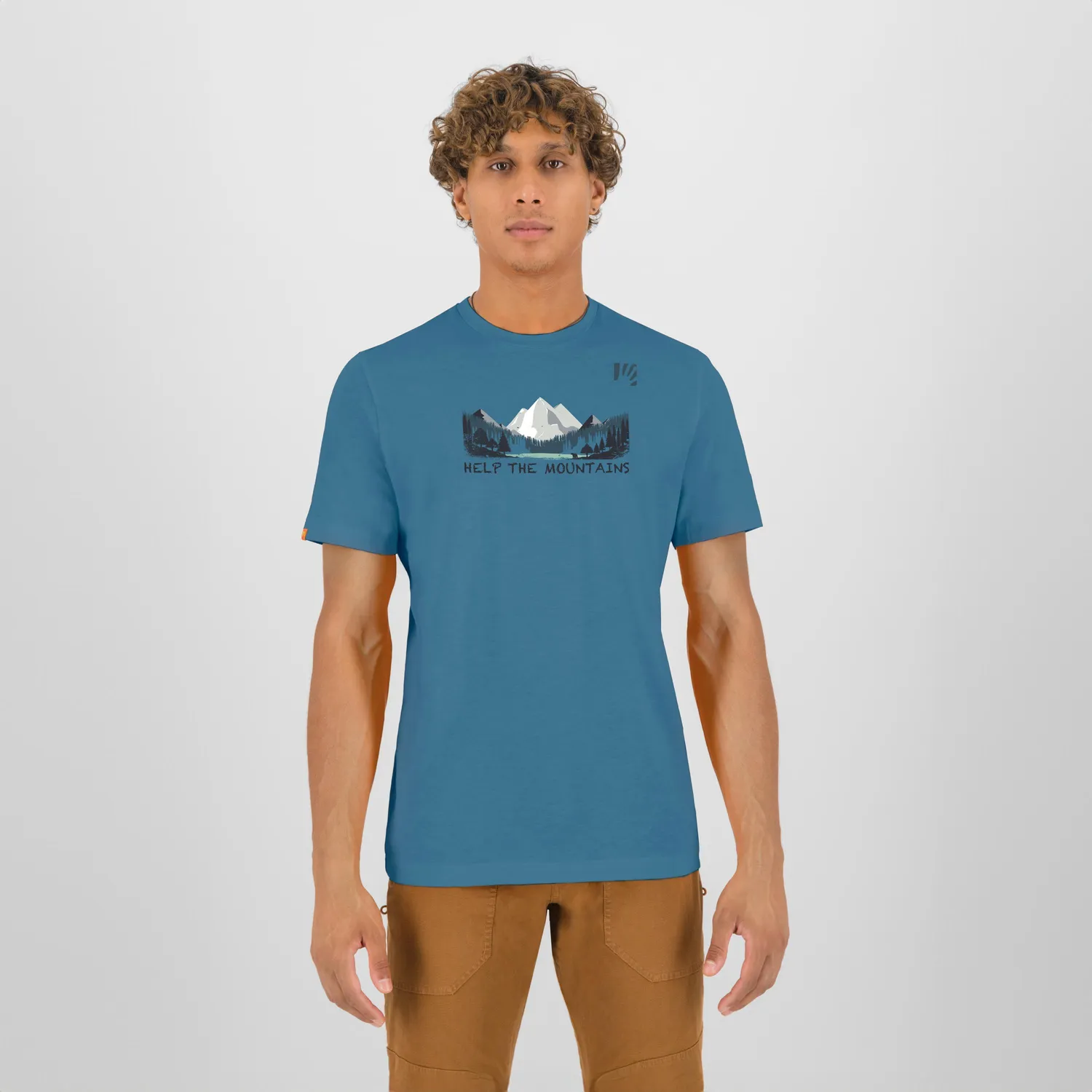 Karpos Ambretta tricou bumbac mesaj munte