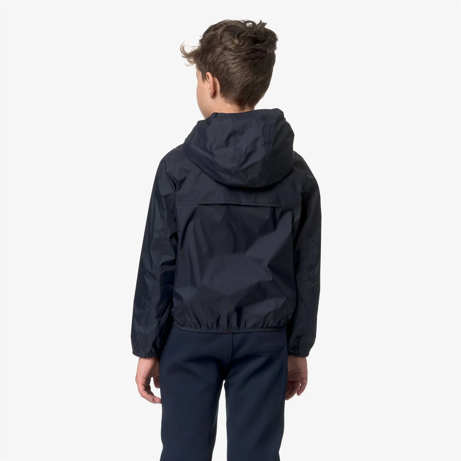 K-Way Jake Plus.2 Double geaca baieti albastru reversibila