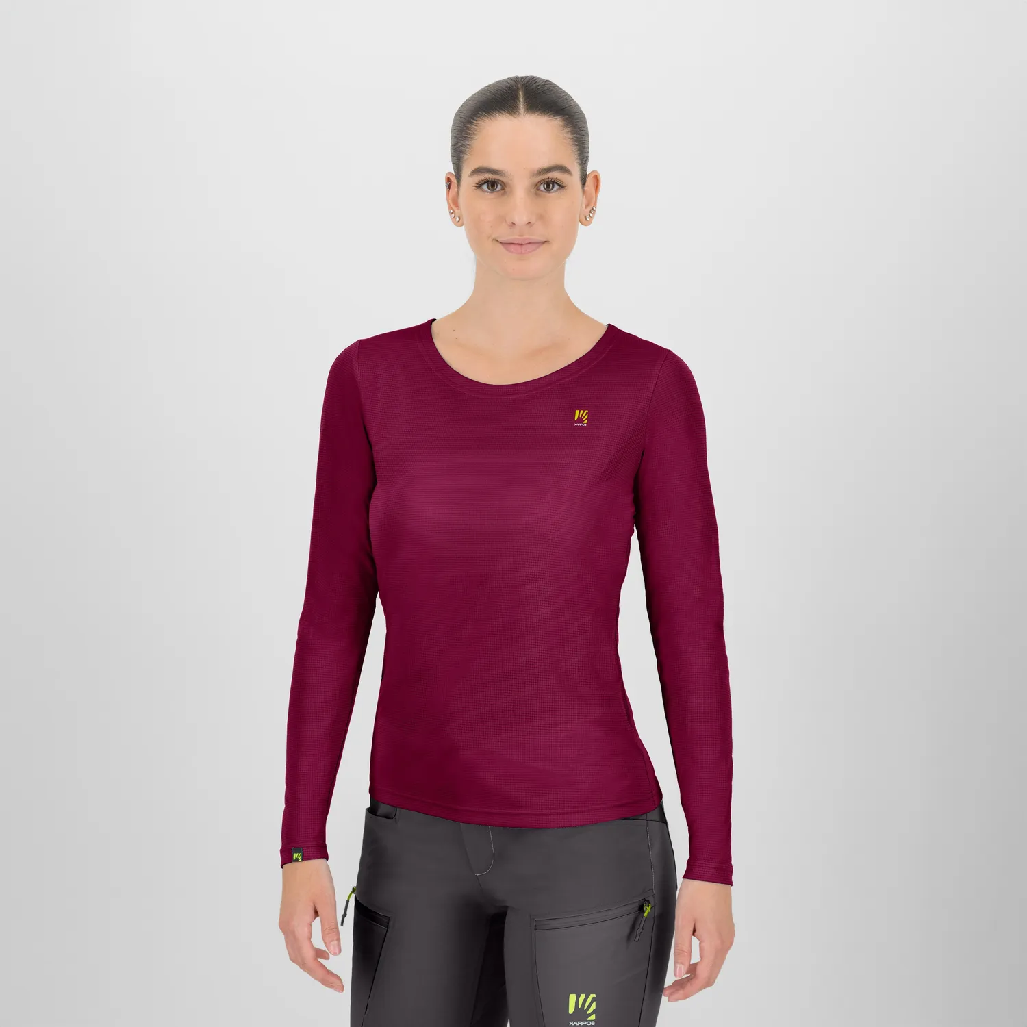 Karpos Loma Evo W tricou damă moale cu mânecă lungă