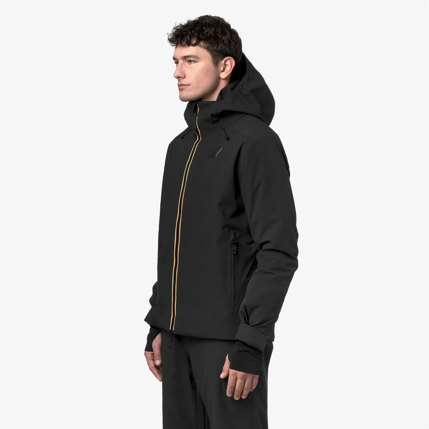 K-Way Lesarcs 2L Twill geaca schi neagra 20000 mm