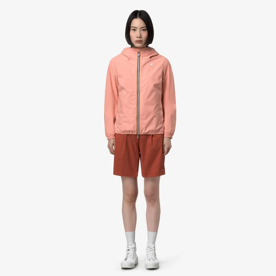K-Way Lil 2.0 Stretch Dot geaca scurta roz impermeabila