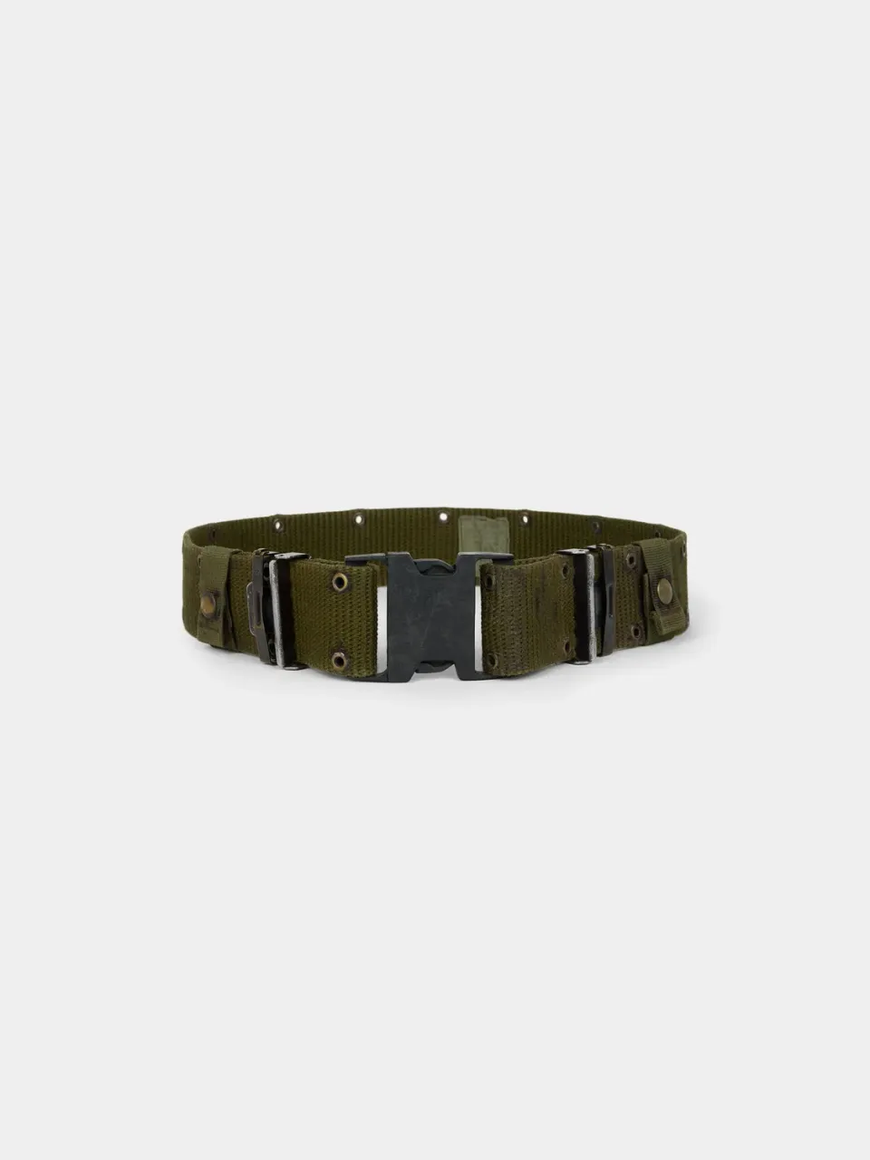 Alpha Industries Military curea olive cu catarama metal