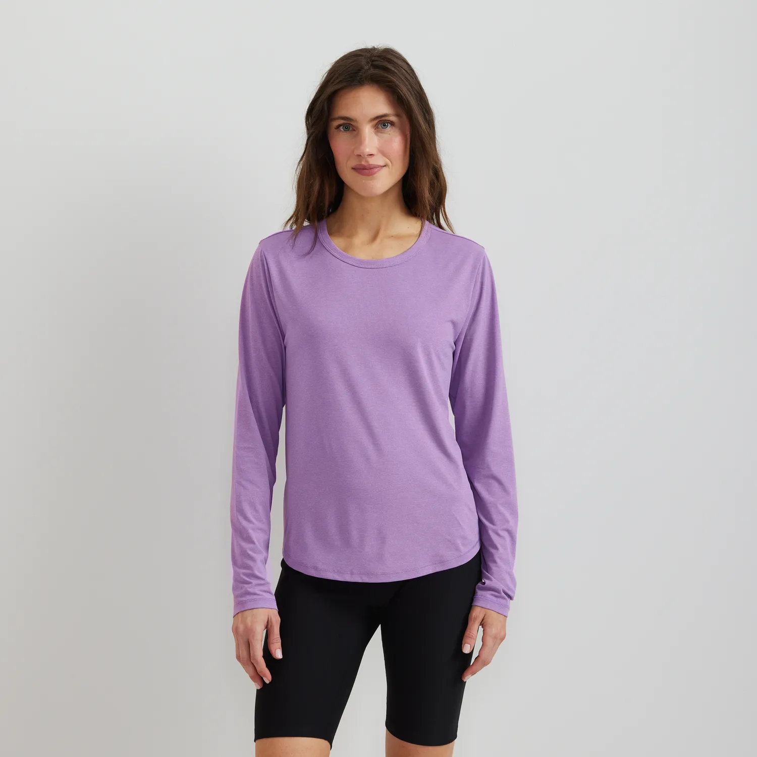 Eddie Bauer Trek Light bluza dama maneca lunga albastru
