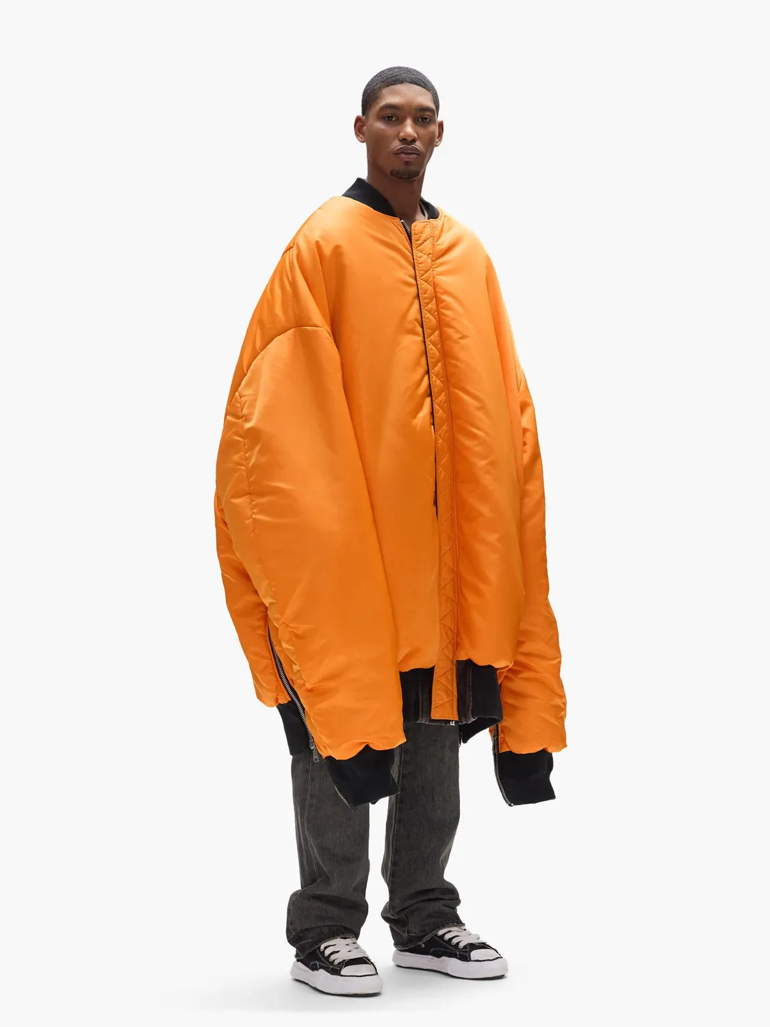 Alpha Industries Purple Giant geacă bomber negru reversibilă
