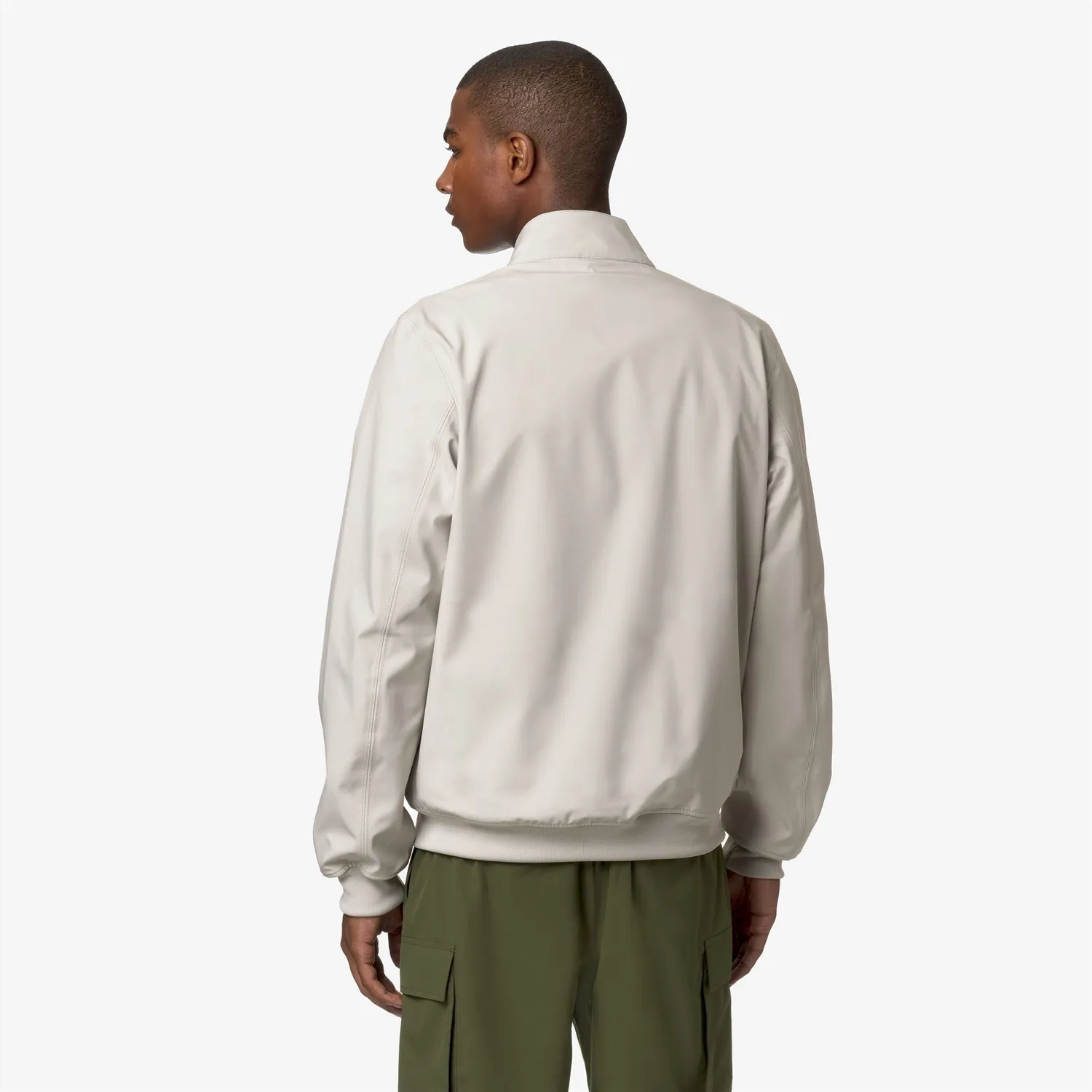 K-Way Arsene Bonded Jersey geaca barbati bej slim