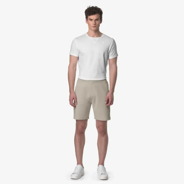 K-Way Keny K2122XW pantaloni scurti bej bumbac