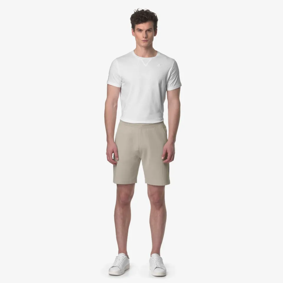 K-Way Keny K2122XW pantaloni scurti bej bumbac