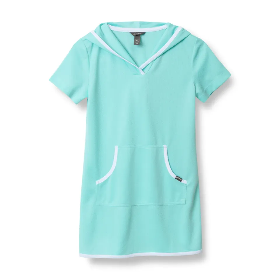 Eddie Bauer Sea Spray Cover Up rochita plaja Aqua UPF 30