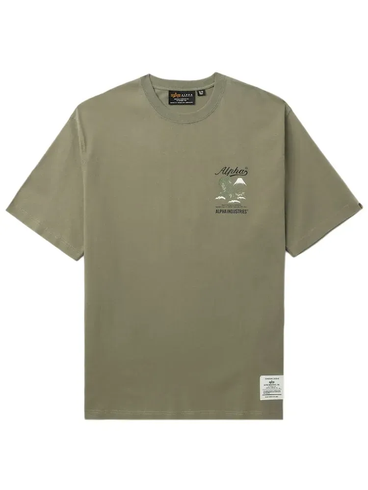 Alpha Industries UNFRM Tiger tricou kaki bumbac