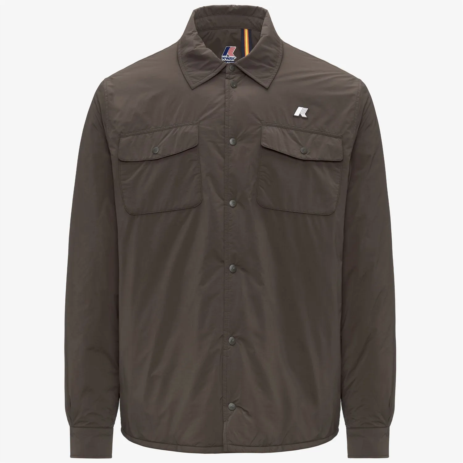 K-Way Umbert Plain Warm geacă bărbați black olive călduroasă