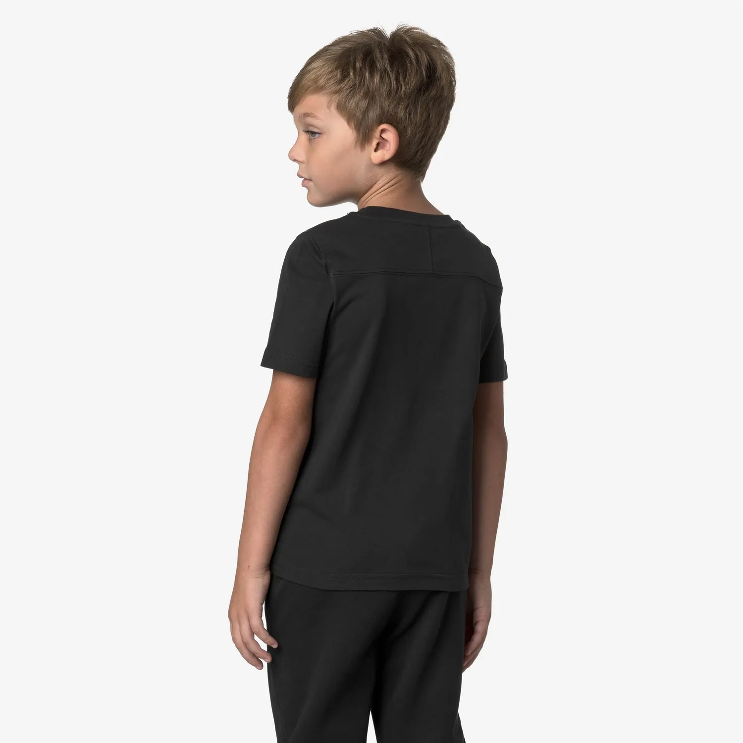 K-Way P. Leonide tricou copii negru bumbac