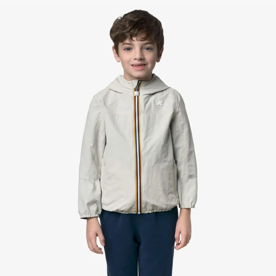 K-Way Jake K2145HW geaca baieti bej reversibila