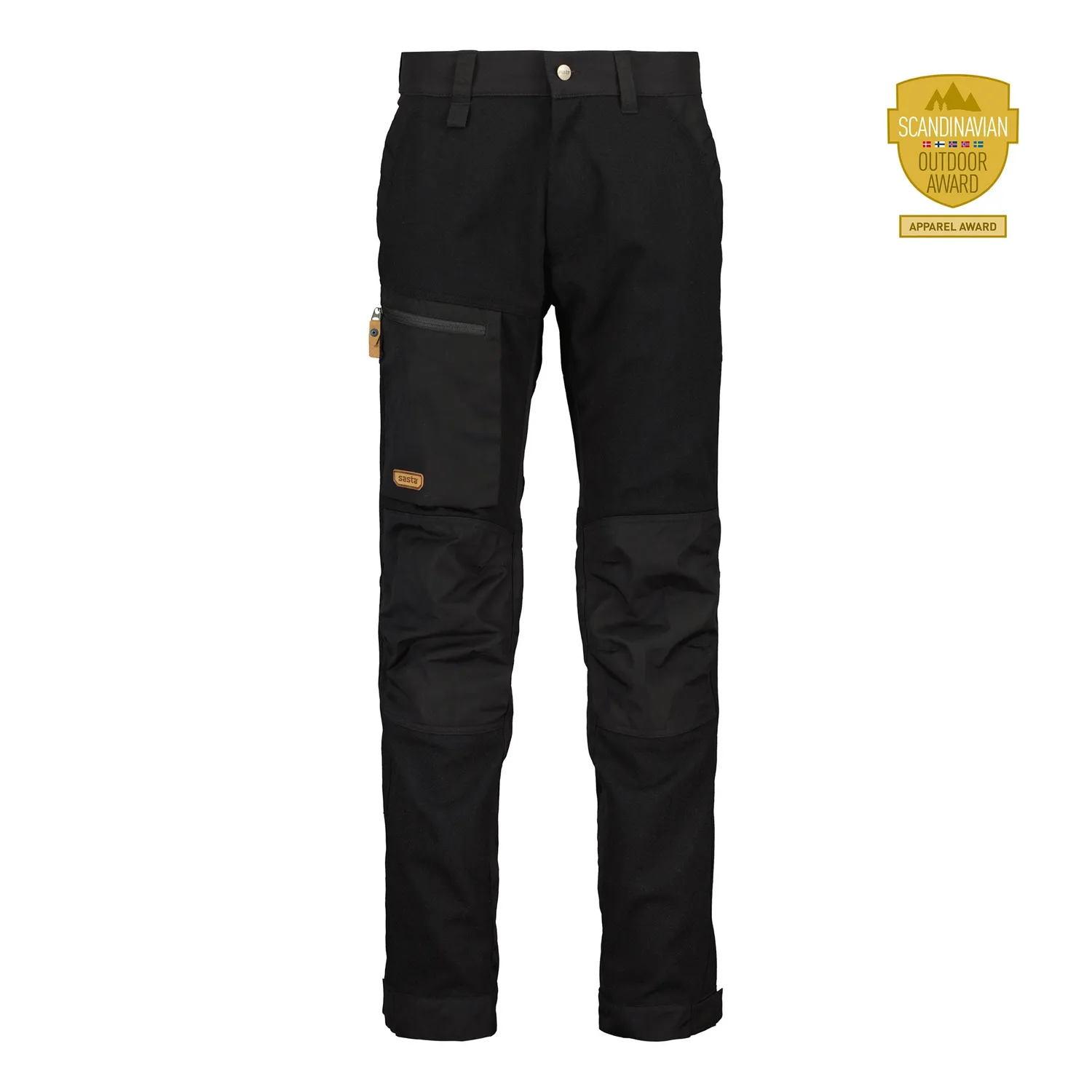 Sasta Kaarna Wool pantaloni gri lână cerată