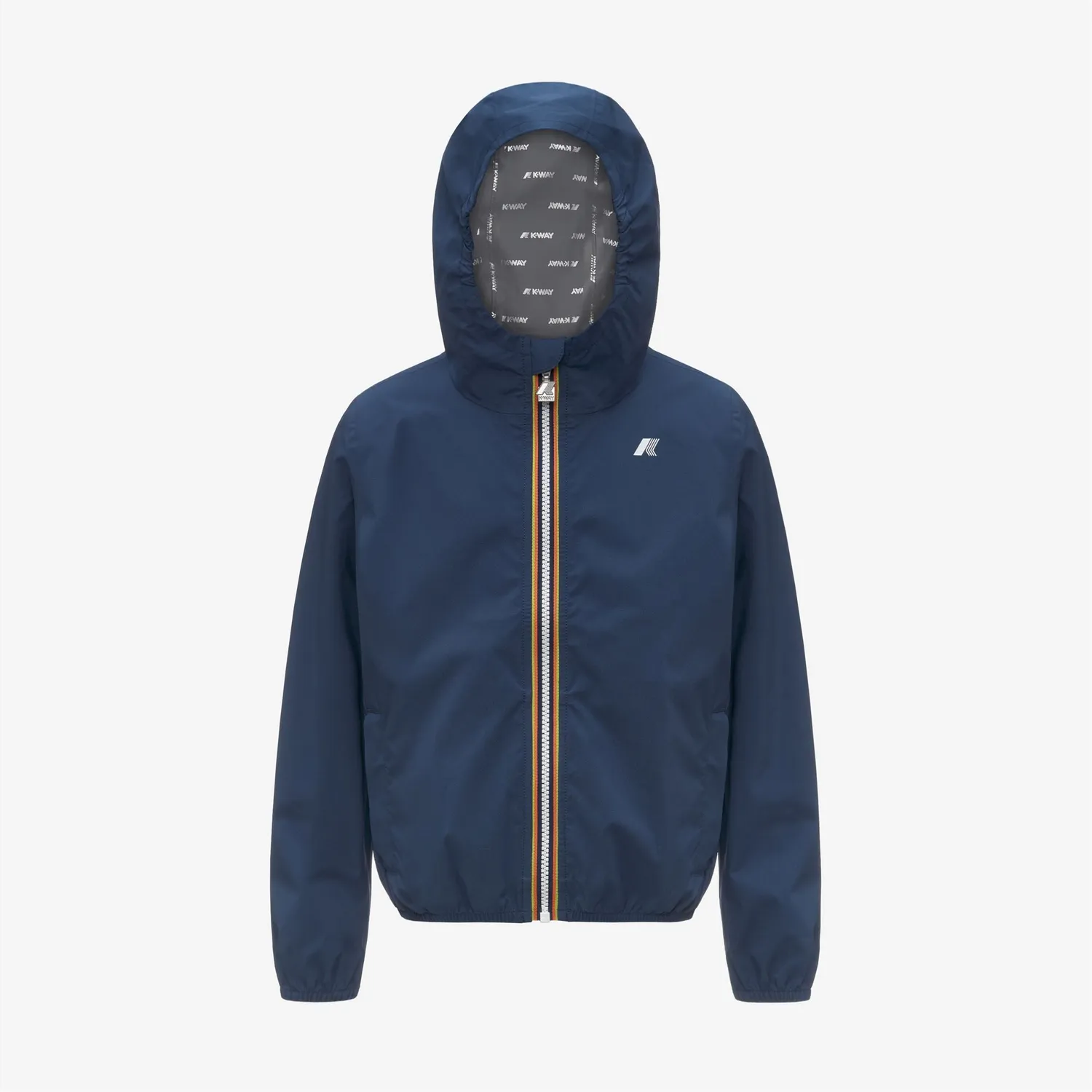 K-Way Jack Stretch Dot geaca copii albastru impermeabila